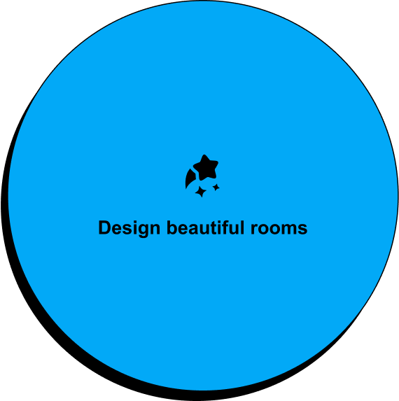 Design beautiful rooms